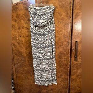 Tube top dress